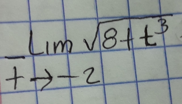 beginarrayr L_tto -2sqrt(8+t^3)