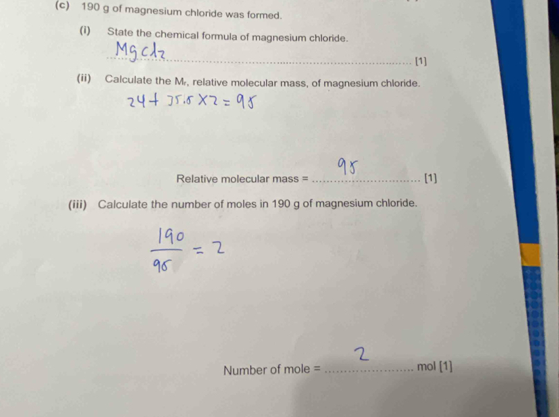 solved-190-g-of-magnesium-chloride-was-formed-i-state-the-chemical