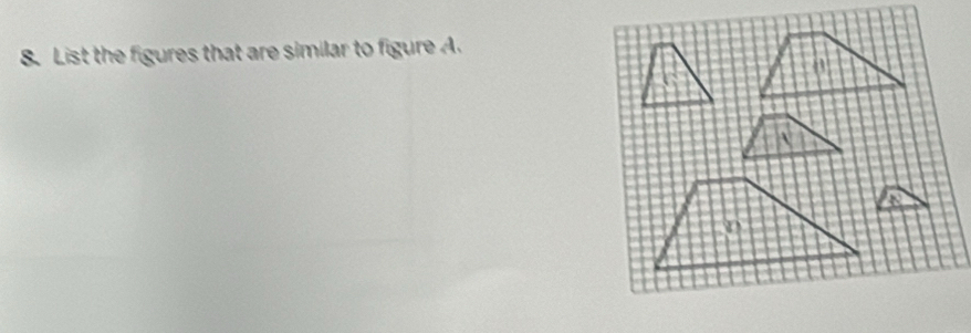 List the figures that are similar to figure A
A
a
n