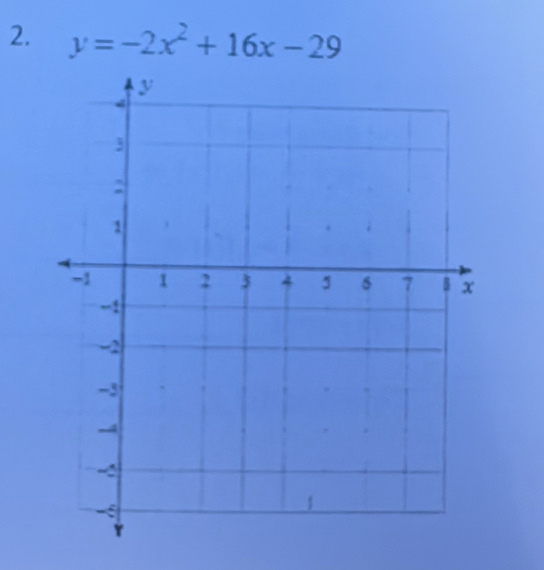 y=-2x^2+16x-29