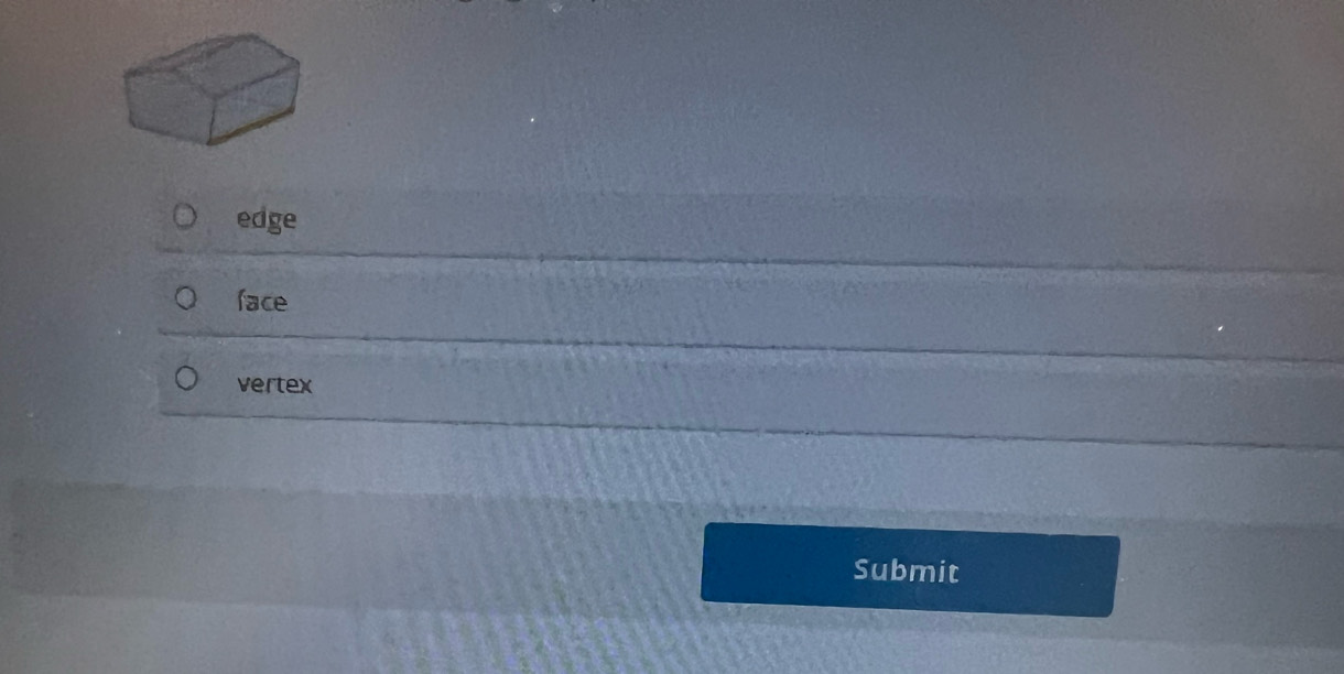 edge
face
vertex
Submit
