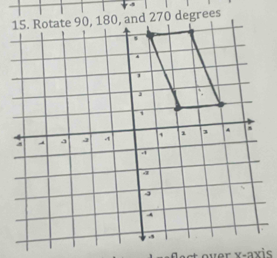 Rotate 90, 180, and 270 degrees