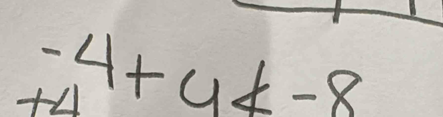 -4+4not
+1