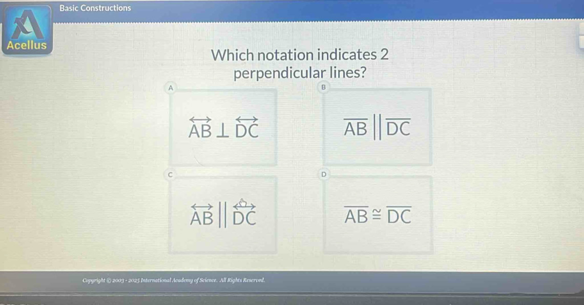 Solved: Basic Constructions a Acellus Which notation indicates 2 ...