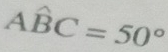 Awidehat BC=50°