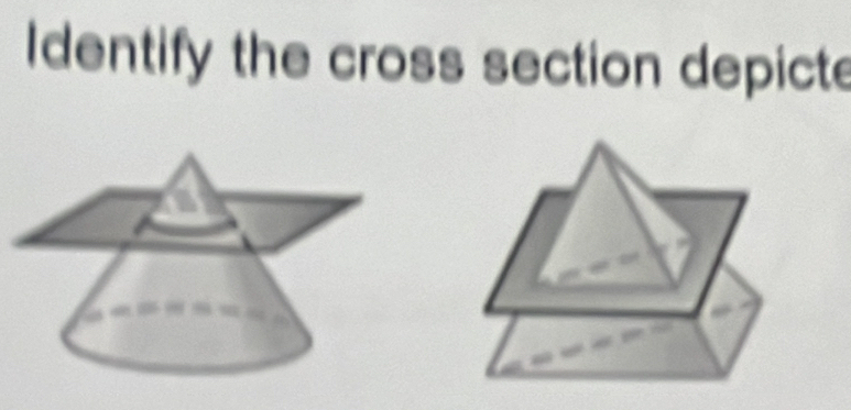 Identify the cross section depicte