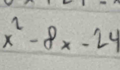 x^2-8x-24