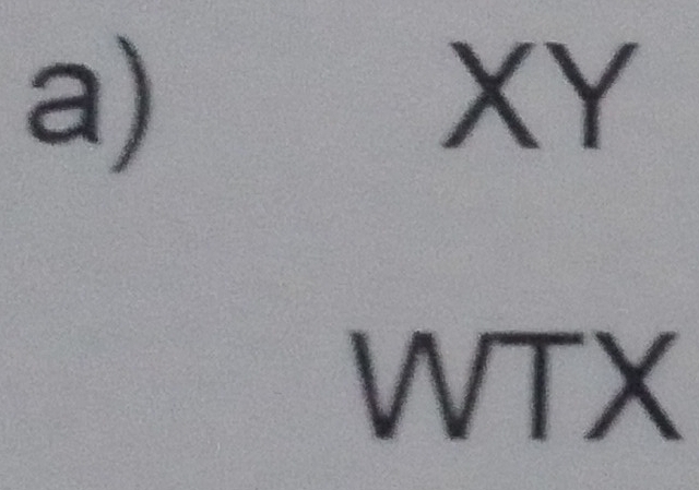 XY
WTX