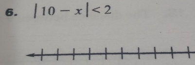 |10-x|<2</tex>