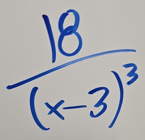 frac 18(x-3)^3