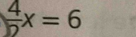  4/D x=6