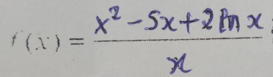 (x)=frac lambda 