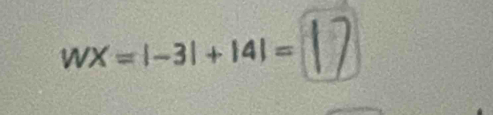 Wx=1-31+141=17