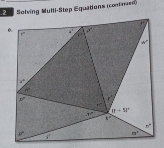 Solving Multi-Step Equations (continued)