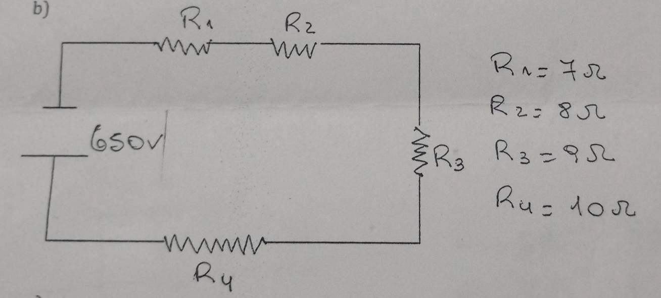 R_1
R_1=7Omega
R_2=8Omega
R_3=9Omega
R_4=10Omega