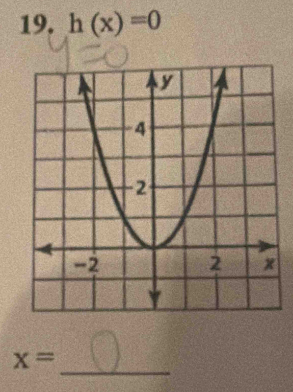 h(x)=0
_ x=