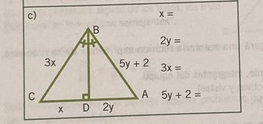 x=
2y=
3x=
5y+2=