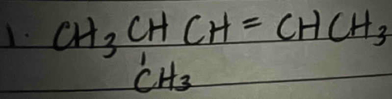 CH_3CHCH=CHCH_3