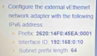 Solved: Configure the external vEthernet network adapter with the ...