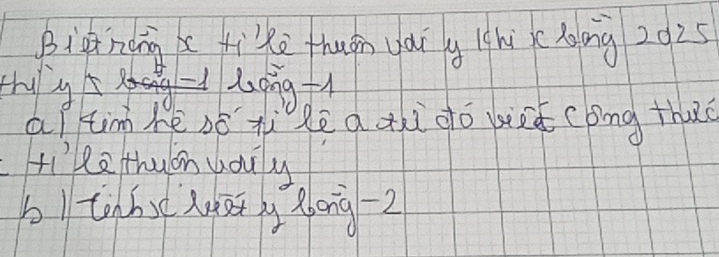 Bignang tike thuán yár y (shi iclong 2025 
truy Long+ 
af tim he sǒ tile a ohi do viā cbng tha 
t1'le thuán youly 
blte bex4a+ y 8ong-2