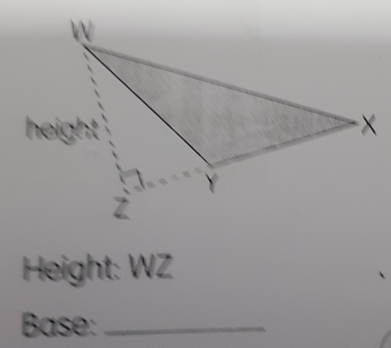 Height: WZ 
Base:_