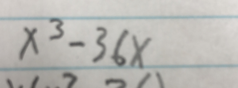 x^3-36x