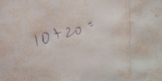 10+20=