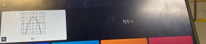 f(1)=
④ f(x)