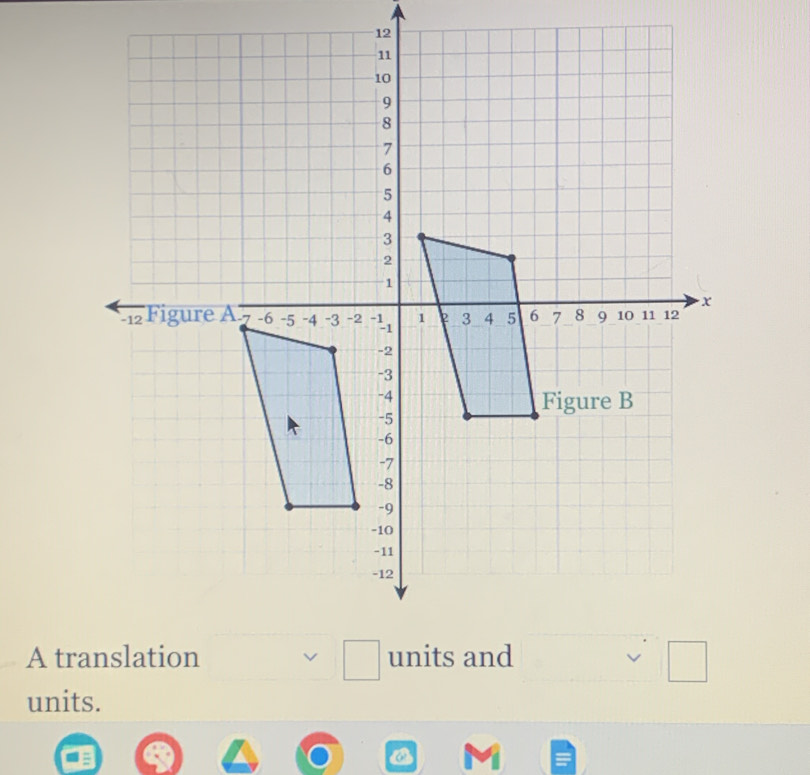 A tr
units.