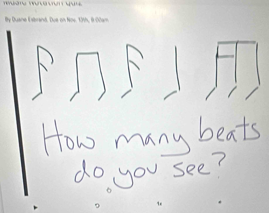 S1 
How many beats 
do you see?