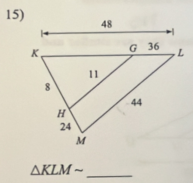 △ KLMsim