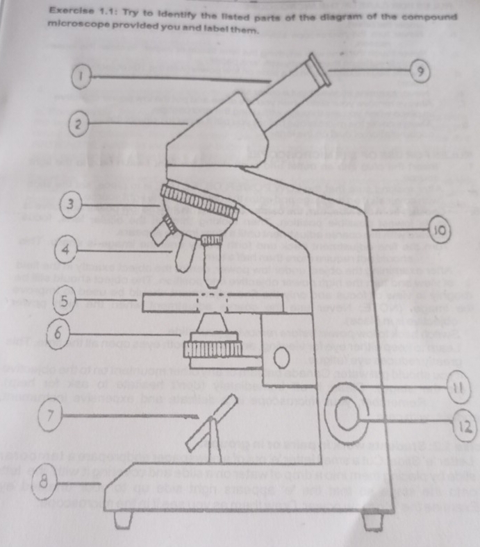 Solved: Exercise 1.1: Try to identify the listed parts of the diagram ...