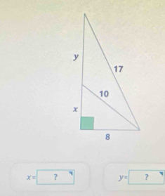 x= ? y= ? 7