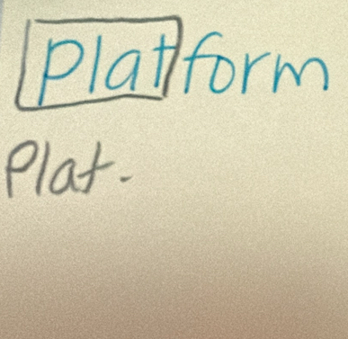 platform 
Plat.