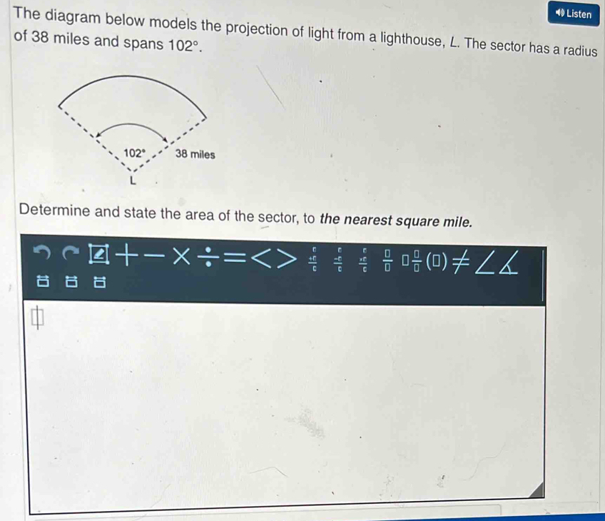 Solved: Listen The diagram below models the projection of light from a ...