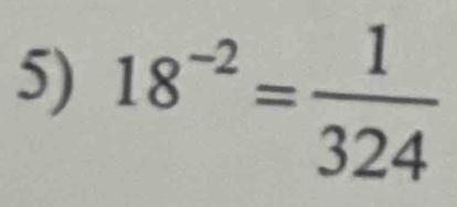 18^(-2)= 1/324 