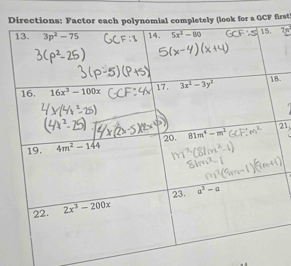 irst)
7n^2.
21.