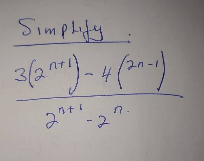 frac  (sqrt(2n+1)(2))/2 y 3(2^(n+1-frac 1)2^(n+1)-2^n-2^(n+1)
n=1