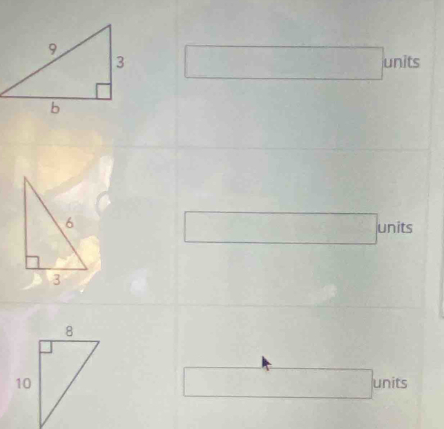 frac | 
units
= □ /□   units 
units