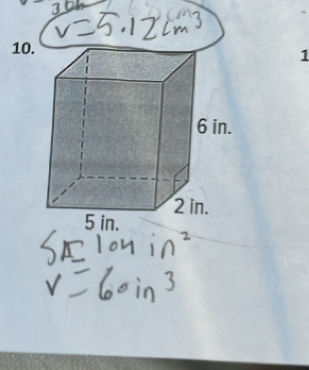 30h
SE=104in^2
v=60in^3