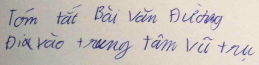 Tom tat Bài Van Duding 
Diarào thang fam vú tru