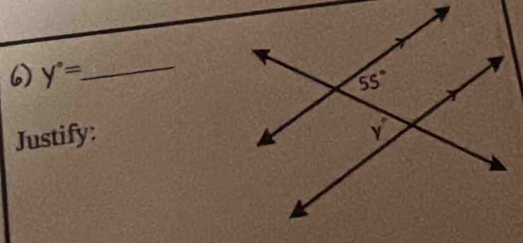 y°= _
Justify: