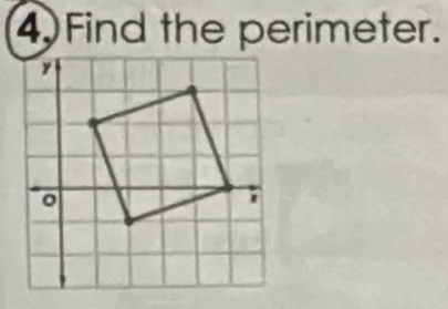 4)Find the perimeter.