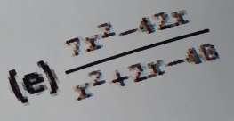  (7x^2-42x)/x^2+2x-48 