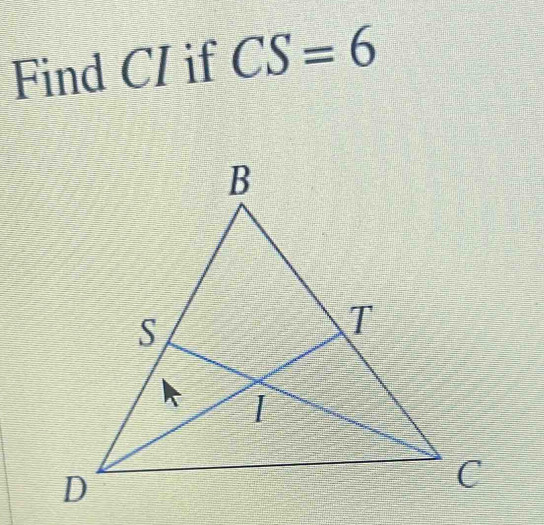 Find CI if CS=6