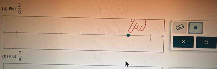 Plot  2/6 . 
(b) Plot  7/8 .