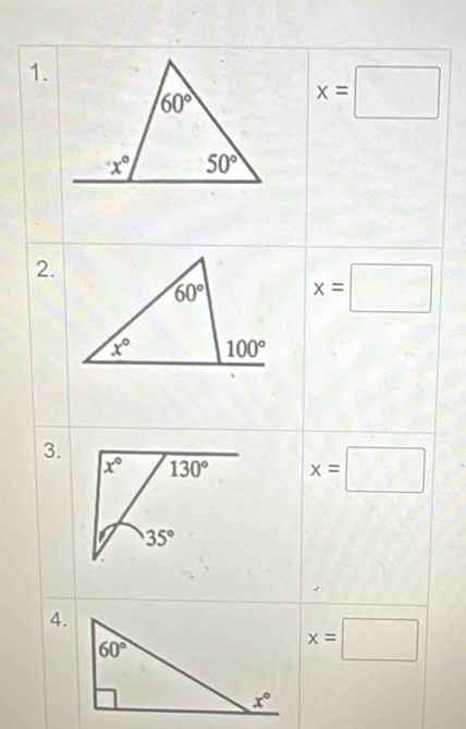 x=□
2.
x=□
3.
x=□
4.
x=□