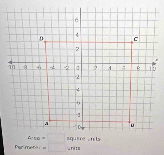 Perimeter =□ units