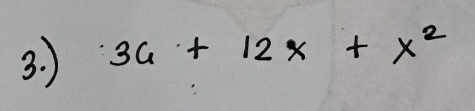 36+12x+x^2