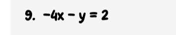 -4x-y=2